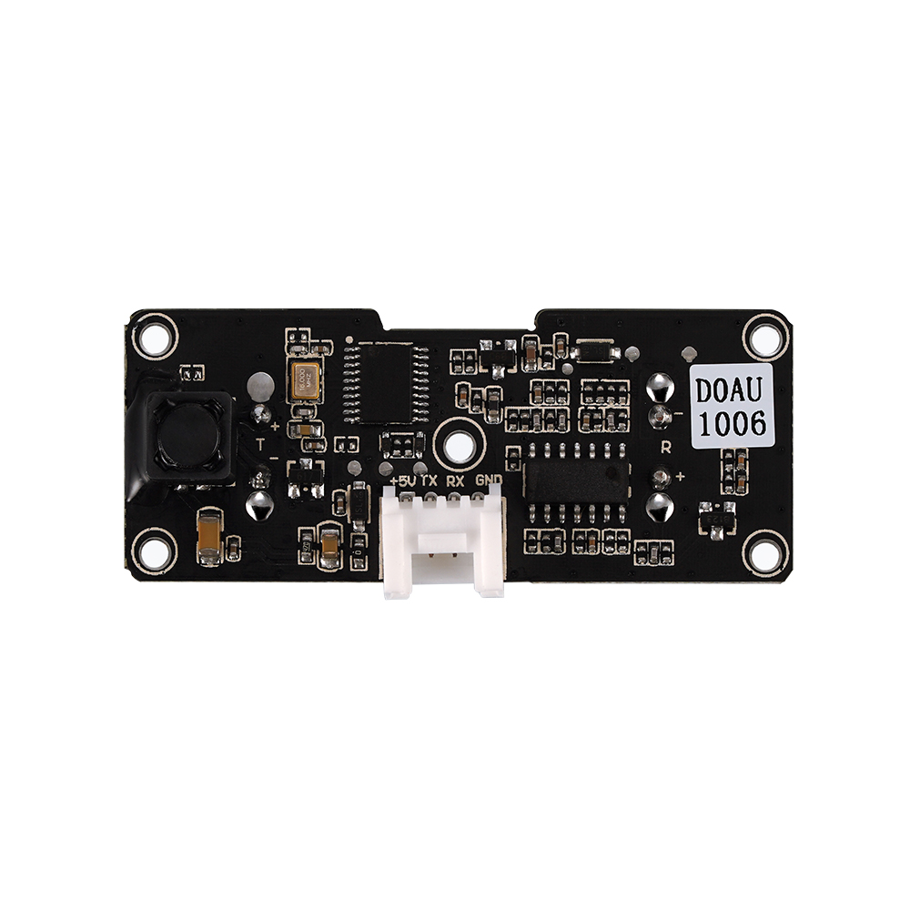 Ultrasonic Distance Sensor - DYP-A02 โมดูลเซ็นเซอร์ระยะทางแบบอัลตราโซนิกป้องกัน ESD ใช้พลังงานต่ำสำหรับการตรวจจับวัตถุที่กำลังเคลื่อนเข้ามาและตรวจจับการมีอยู่ของวัตถุ