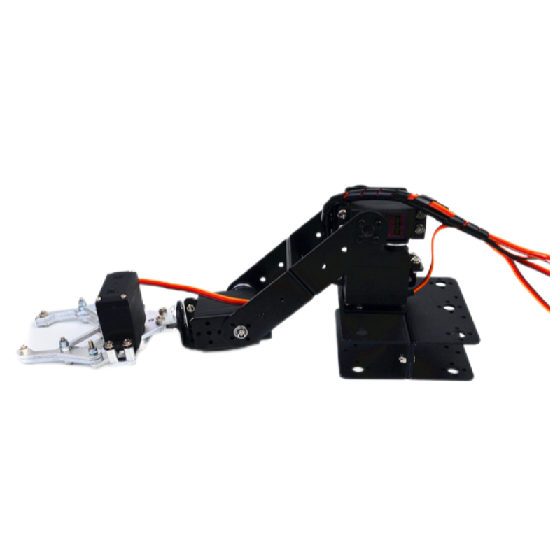 Robot Gripper Claw - MG996 แขนกล 4 แกนแบบถอดประกอบได้ พร้อมกริปเปอร์แบบกรงเล็บ ตัวควบคุมทำจากอะลูมิเนียมอัลลอยด์