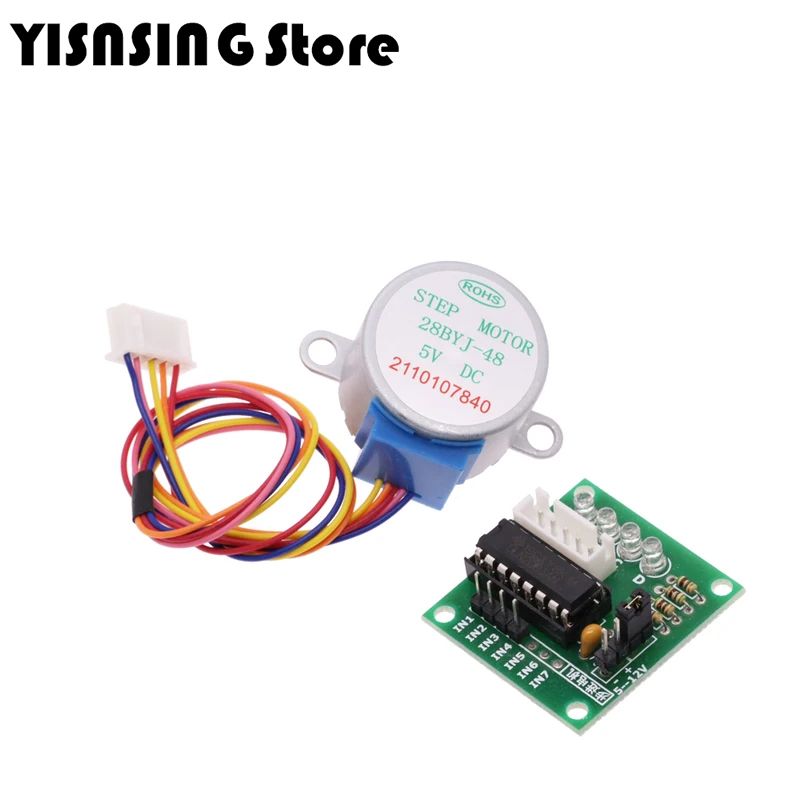 28Byj-48 - มอเตอร์สเต็ปเปอร์แบบเฟส 4 ฟاز 5V รุ่น 28BYJ-48
