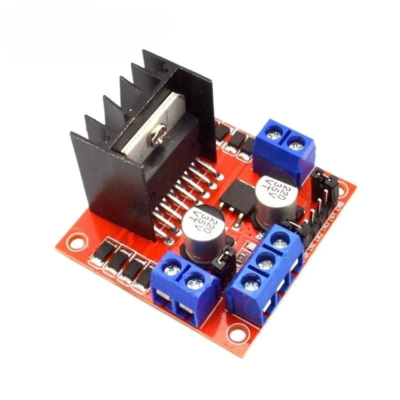 Motor Driver L298N - โมดูล L298N บอร์ดควบคุมมอเตอร์สำหรับ Arduino แบบ Dual