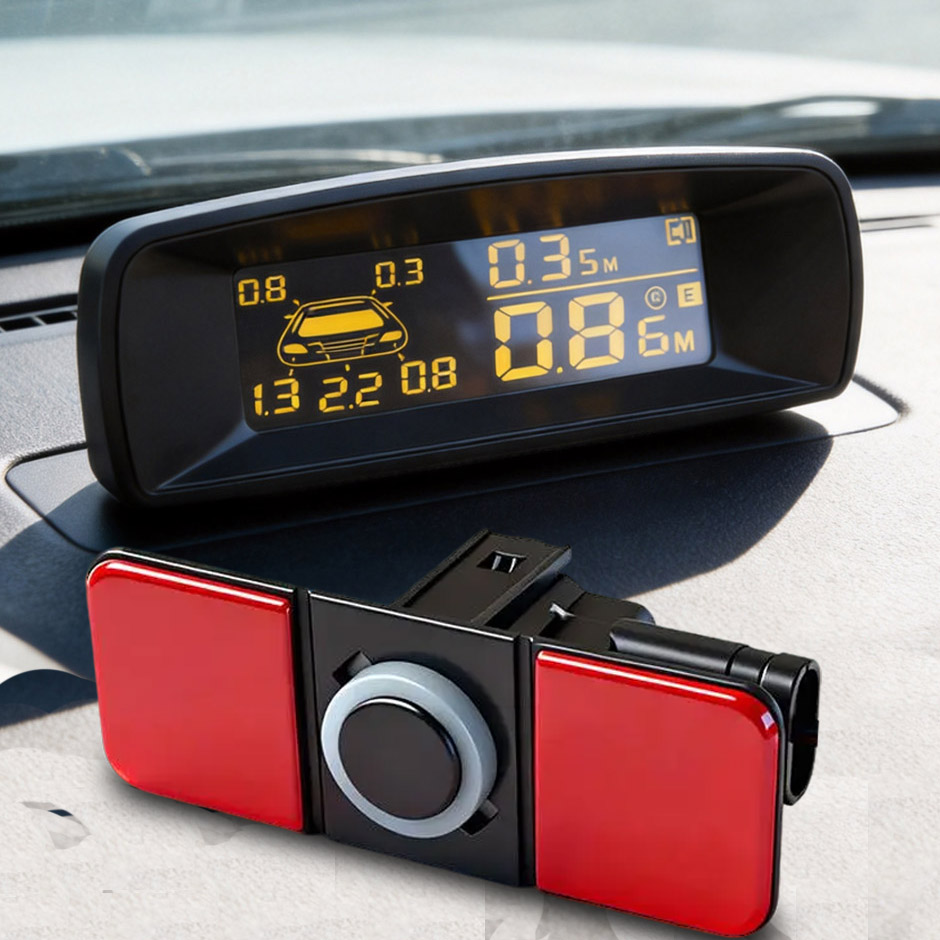 Ultrasonic Distance Sensor - ชุดเซ็นเซอร์จอดรถ QXNY Parktronic 4/6/8 ตัว พร้อมระบบเรดาร์ถอยหลัง