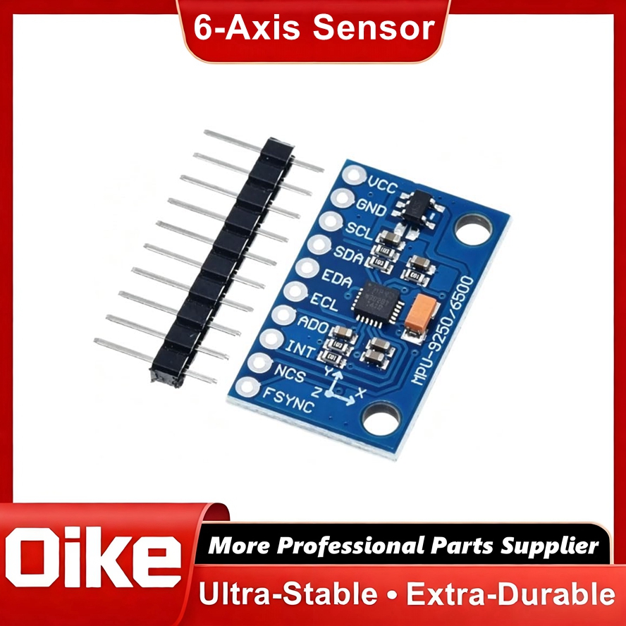 Accelerometer Mpu6050 - MPU6500 GY-6500 โมดูลเซ็นเซอร์ไจโรสโคปและแอคเซลลูโรมิเตอร์ 6DOF 6 แกน
