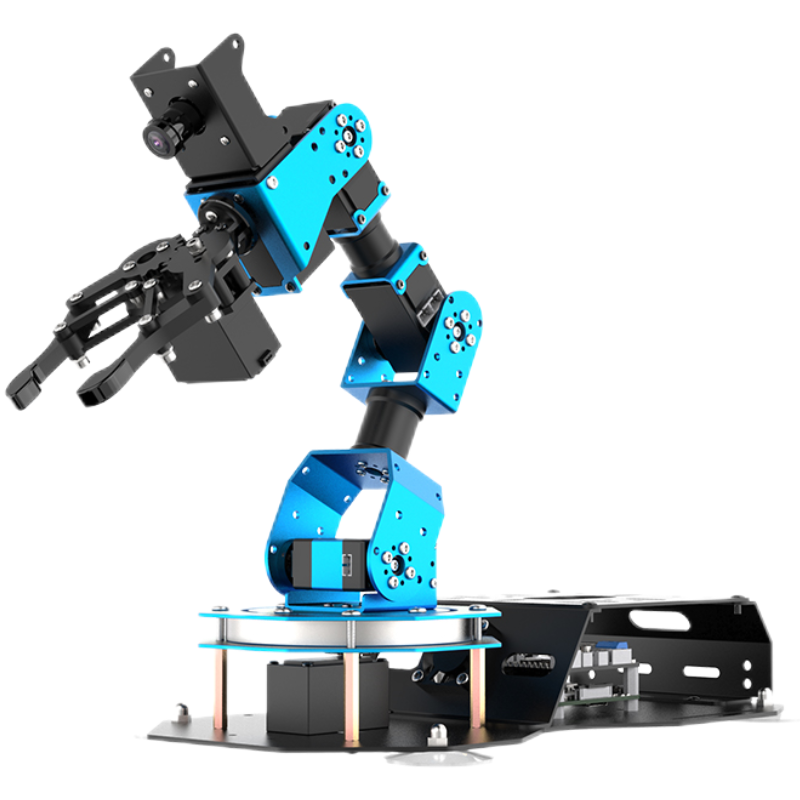 Ros Robot - แขนหุ่นยนต์ 6 องศาอิสระ พร้อมกรงเล็บเซอร์โว กล้อง FPV