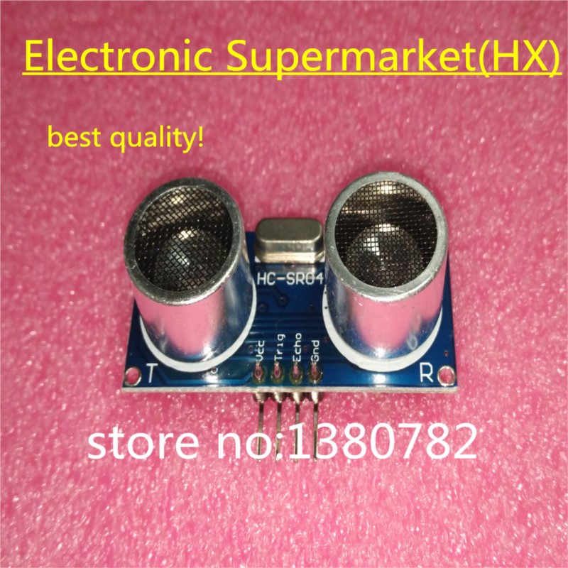 Ultrasonic Distance Sensor - จัดส่งฟรี 20 ชิ้น/ล็อต HC-SR04 โมดูลตรวจจับคลื่นอัลตราโซนิกสำหรับอาร์ดูโน่เซ็นเซอร์วัดระยะทาง