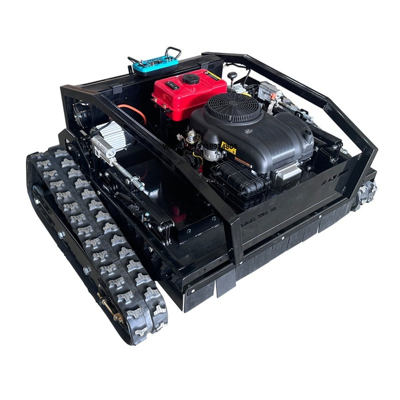 Robot Remote Control - หุ่นยนต์ตัดหญ้าแบบไร้คนขับ ควบคุมระยะไกล อัตโนมัติอเนกประสงค์ เครื่องตัดหญ้าขนาดเล็ก ระดับอุตสาหกรรม แรงดันไฟฟ้า