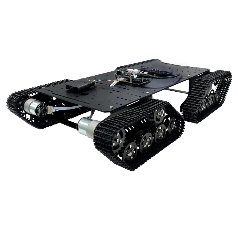 Ros Robot - รถถังบังคับวิทยุแบบประกอบเอง รับน้ำหนักได้มาก ขับเคลื่อน 4 ล้อ ระบบตีนตะขาบ