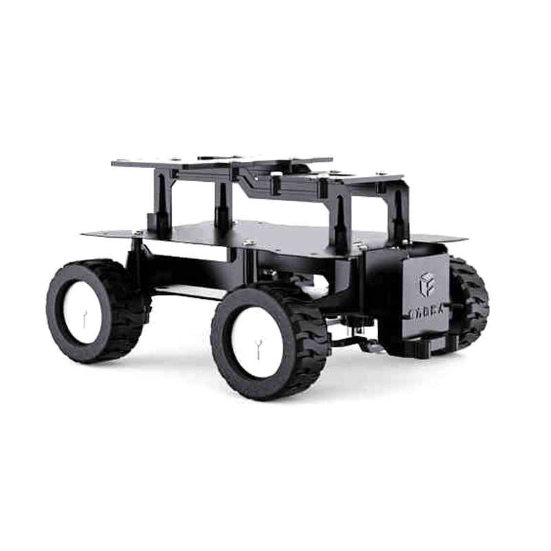 Tracked Robot Chassis - ชุดประกอบรถหุ่นยนต์อะคริลิคขับเคลื่อน 4 ล้อ พร้อมมอเตอร์ ระบบติดตามแบบอัลลิเวย์ดิเรคชันแนล สำหรับ