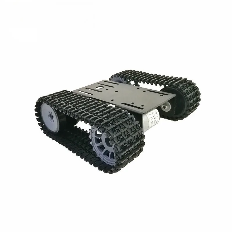Tracked Robot Chassis - แชสซีรถถังอัจฉริยะ A19Q แบบตีนตะขาบ พร้อมมอเตอร์คู่ DC 12V
