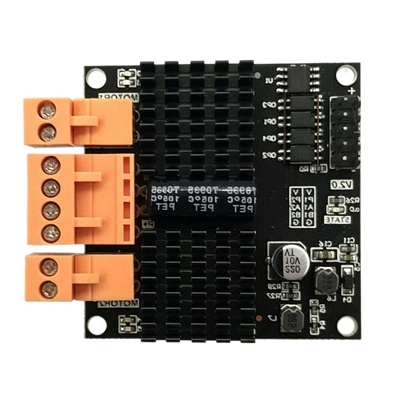 Motor Driver L298N - โมดูลขับมอเตอร์แบบมีแปรงถ่าน ABJT-DC 12V/24V 12A 2 ช่อง