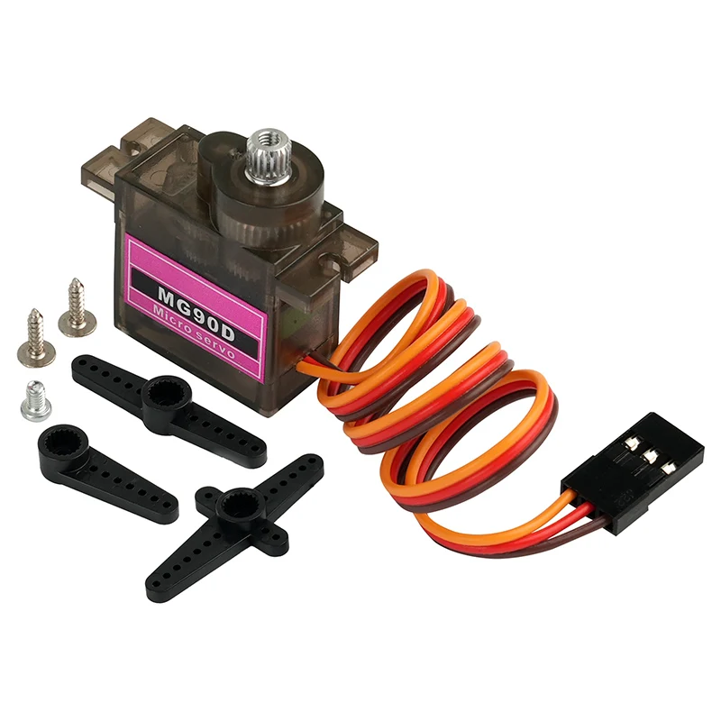 Micro Servo - 4CPS/ชุด 9g MG90D ไมโครดิจิตอลเซอร์โวมอเตอร์ 180/270/360 องศาเกียร์โลหะ