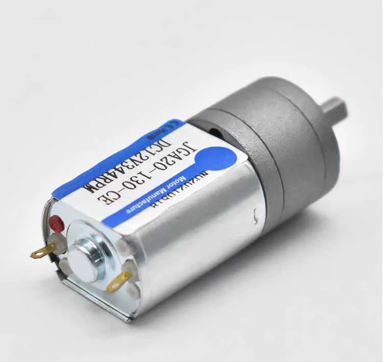 Dc Motor - JGA20-130 มอเตอร์เกียร์ขนาดเล็ก 20 มม. ความเร็วต่ำ DC