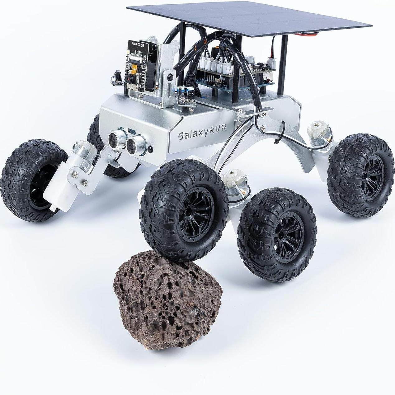Tracked Robot Chassis - หุ่นยนต์อัจฉริยะสำรวจดาวอังคารพร้อมกล้อง ใช้งานร่วมกับ Arduino Uno R3 สำหรับการเขียนโปรแกรมด้วย