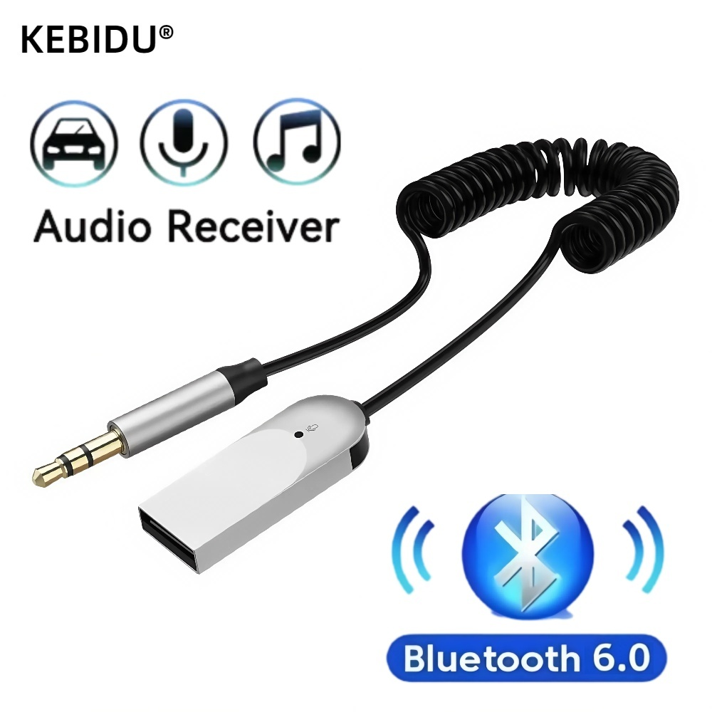 Robot Bluetooth Car - บลูทูธ 6.0 เครื่องรับสัญญาณเสียงสเตอริโอ Dongle USB ถึง
