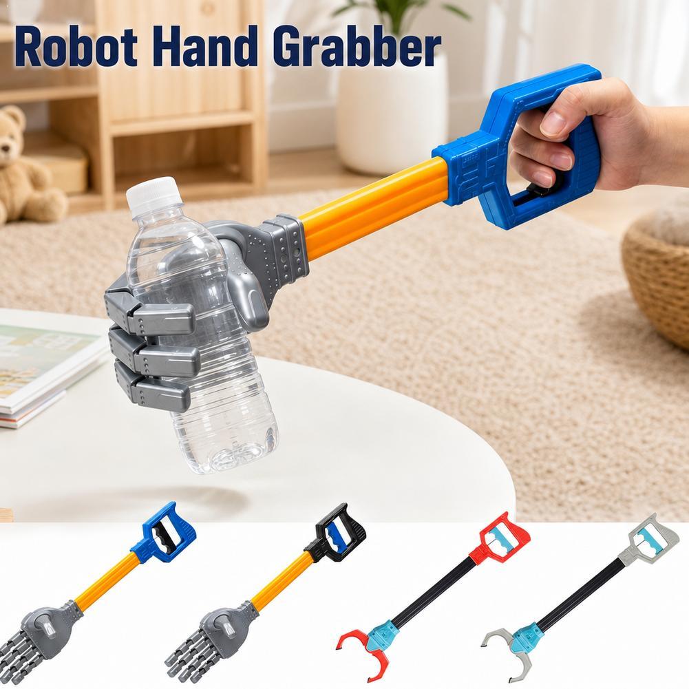 Robot Gripper Claw - ของเล่นหุ่นยนต์จับสิ่งของ ฝึกการประสานมือและตา ของเล่นแบบอินเทอร์แอคทีฟ ตัวจับแบบกลไก ของเล่นแปลกใหม่ ของขวัญสำหรับเด็ก