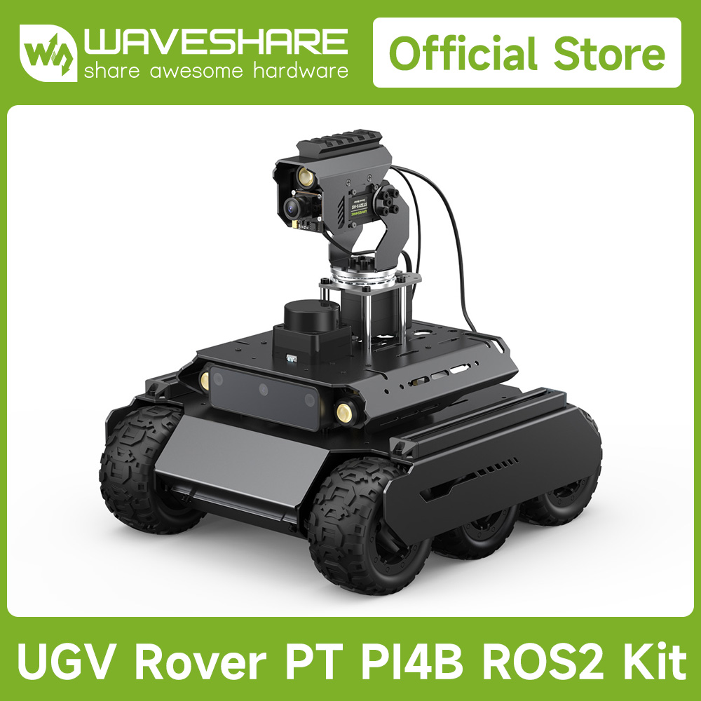 Ros Robot - Waveshare Rover ROS 2 หุ่นยนต์ AI