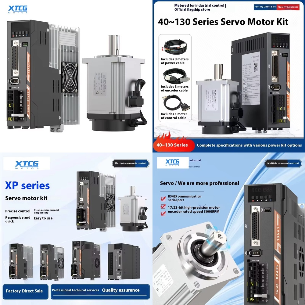Servo Kit - ชุดไดรเวอร์มอเตอร์เซอร์โว AC ประสิทธิภาพสูง TengFei สำหรับ 220V
