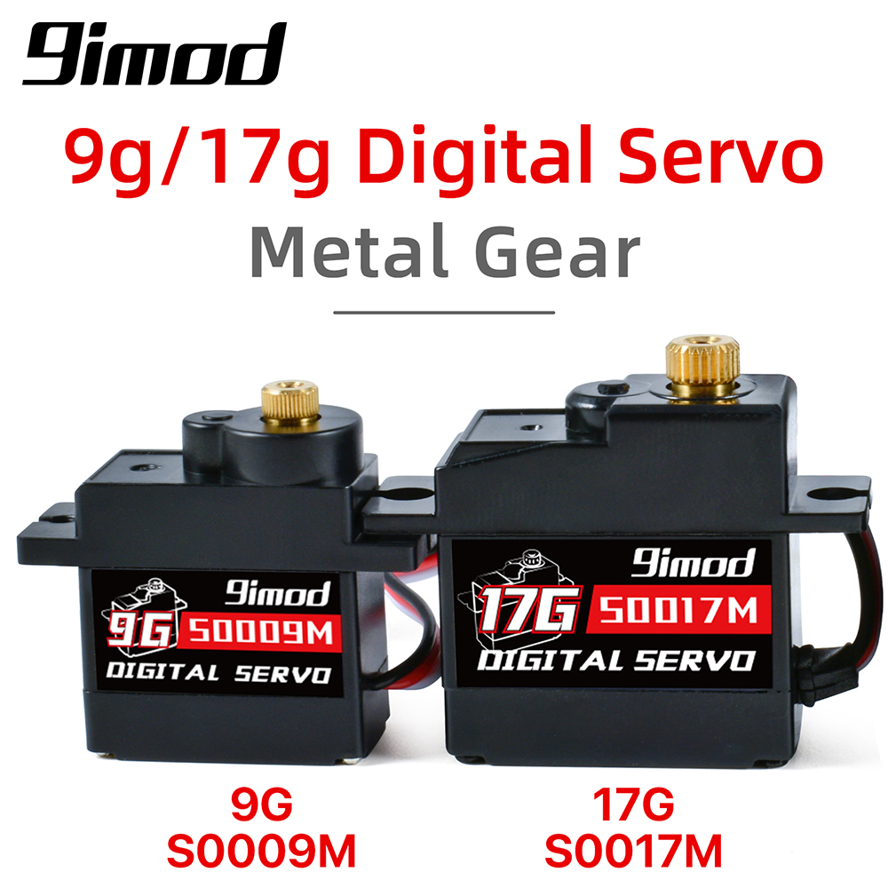 Sg90 Servo - 9imod Servo เซอร์โว9g 17G มอเตอร์เซอร์โวดิจิตอลความเร็วสูง RC