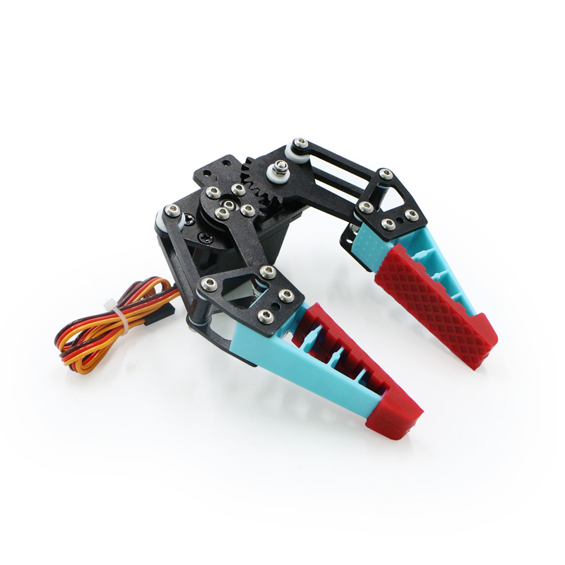 Robot Gripper Claw - ใหม่ล่าสุดกรงเล็บหุ่นยนต์ที่มีความยืดหยุ่นแขนชีวจักรกลพร้อมที่จับซิลิโคนกันลื่นควบคุมการเขียนโปรแกรมชุดหุ่นยนต์เซอร์โว