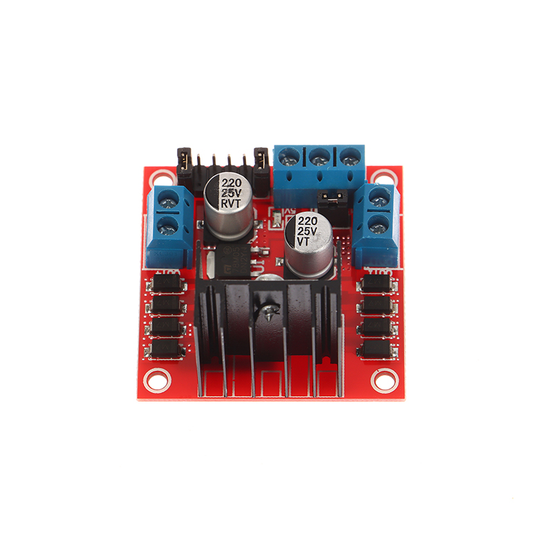 ไดรเวอร์มอเตอร์กระแสตรงกำลังสู - Motor Driver L298N บทวิจารณ์และราคา