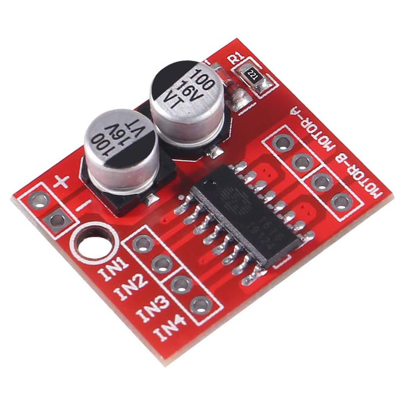 โมดูลควบคุมมอเตอร์ DC รุ่น MX1 - Motor Driver L298N บทวิจารณ์และราคา