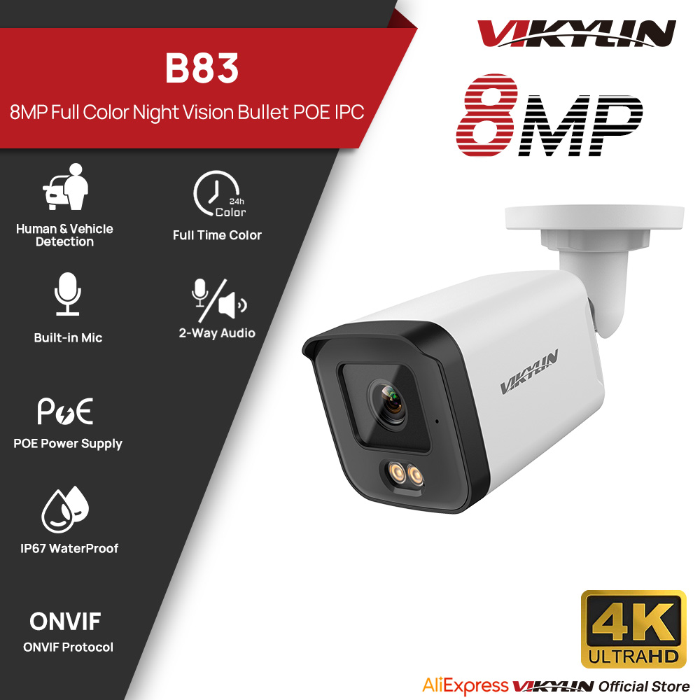 VIKYLIN 8MP HD กล้องรักษาความป - Pan Tilt Bracket บทวิจารณ์และราคา