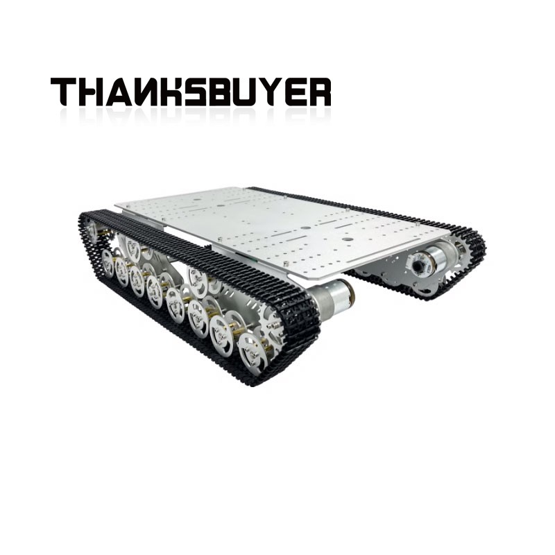 Thanksbuyer แชสซีหุ่นยนต์อัจฉร - Tracked Robot Chassis บทวิจารณ์และราคา