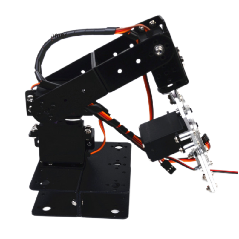 MG996 แขนกล 4 แกนแบบถอดประกอบไ - Robot Gripper Claw บทวิจารณ์และราคา