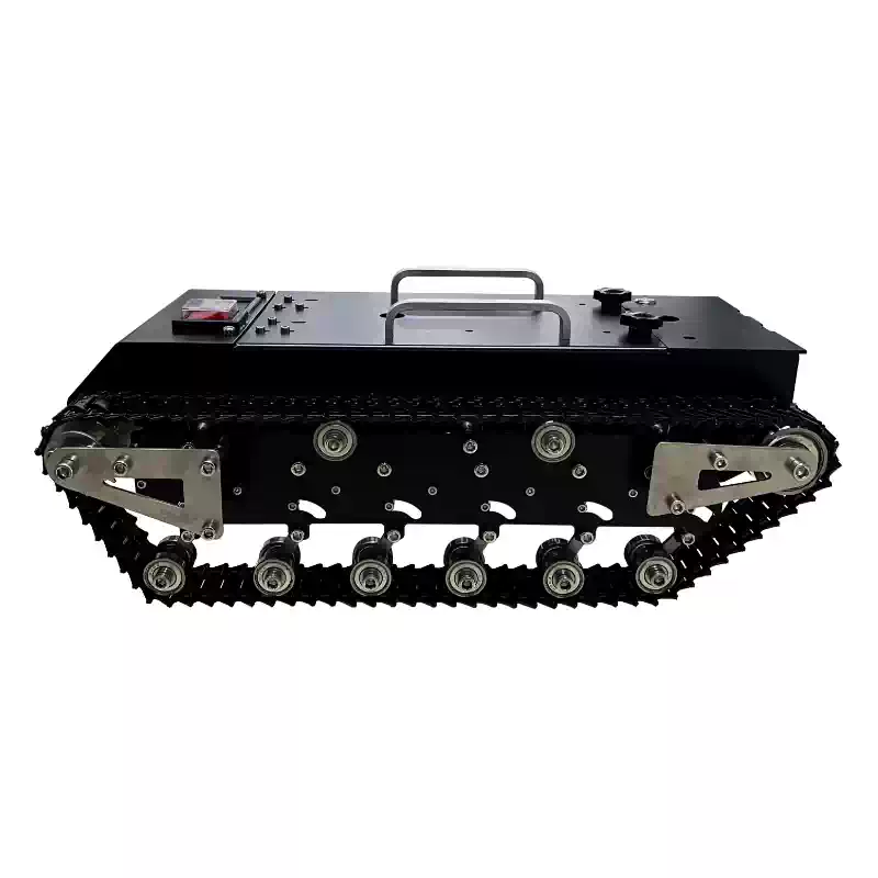 แชสซีรถถัง RC รับน้ำหนัก 30 กก - Tracked Robot Chassis บทวิจารณ์และราคา