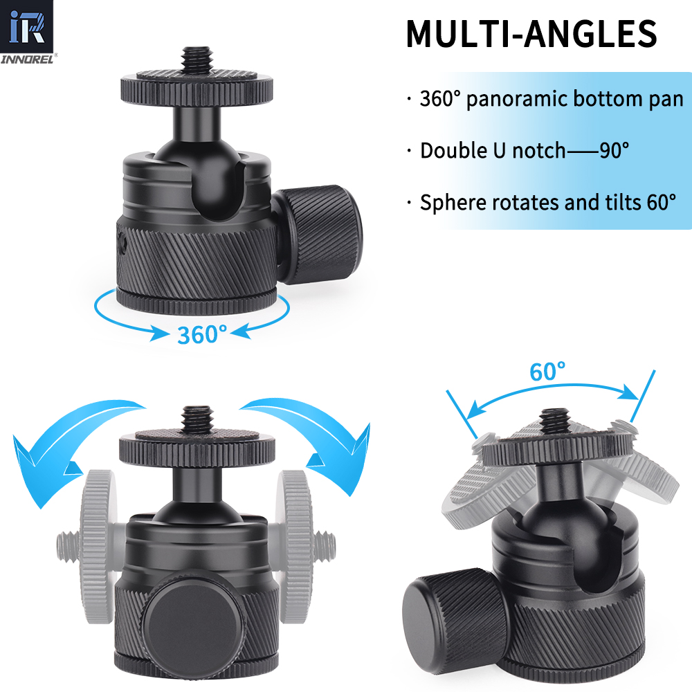 Mini Ball Head-INNOREL C19 CNC - Pan Tilt Bracket บทวิจารณ์และราคา