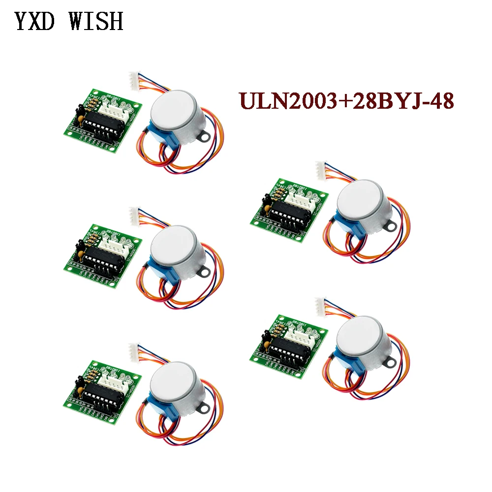มอเตอร์สเต็ปเปอร์แบบมีขั้นตอนล - 28Byj-48 บทวิจารณ์และราคา