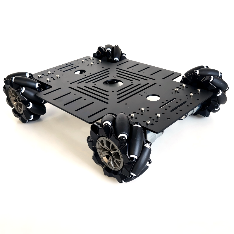 ชุดรถหุ่นยนต์ล้อเมคานัม 4WD รั - Ros Robot บทวิจารณ์และราคา
