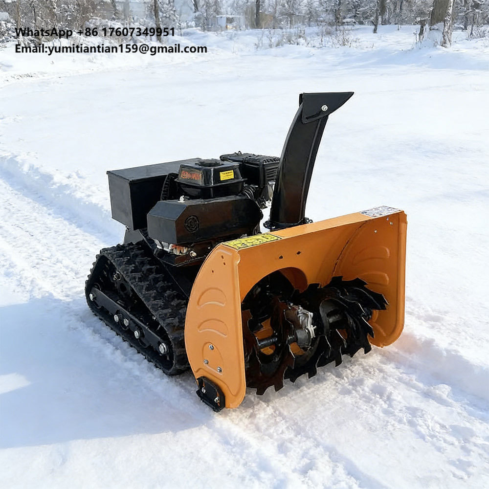เครื่องเป่าหิมะแบบขับเคลื่อนด้ - Robot Track บทวิจารณ์และราคา