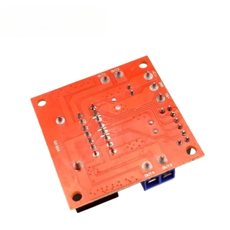 โมดูล L298N บอร์ดควบคุมมอเตอร์ - Motor Driver L298N บทวิจารณ์และราคา