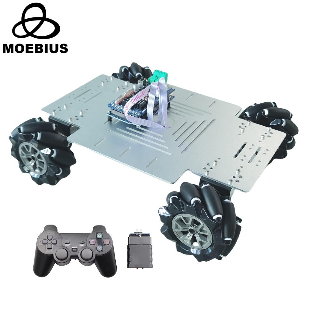 ชุดประกอบรถหุ่นยนต์ล้อเมคานัม  - Ros Robot บทวิจารณ์และราคา