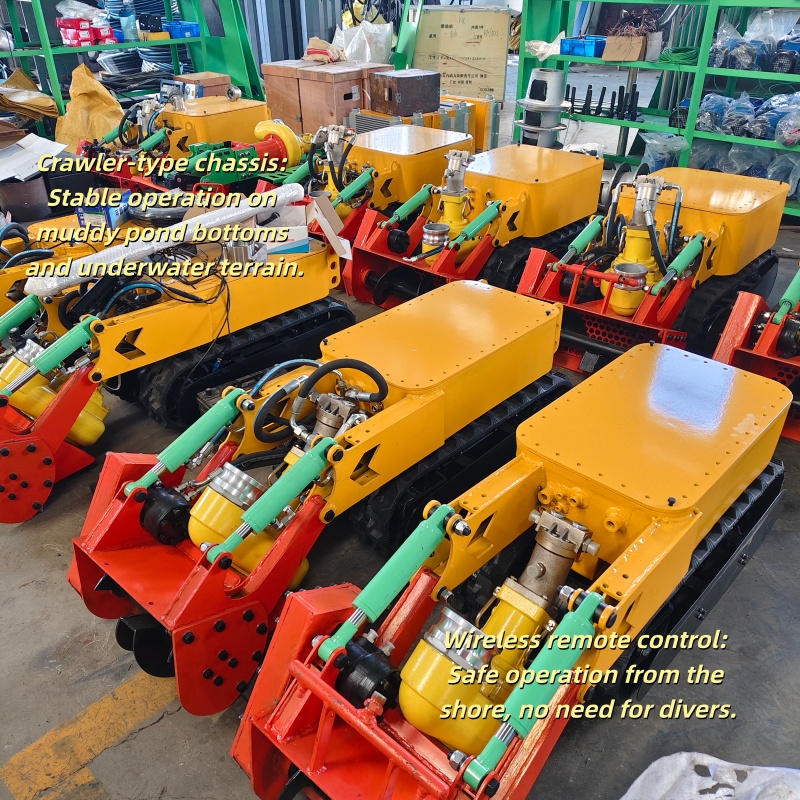 หุ่นยนต์ขุดลอกแบบติดตั้งบนสายพ - Robot Track บทวิจารณ์และราคา