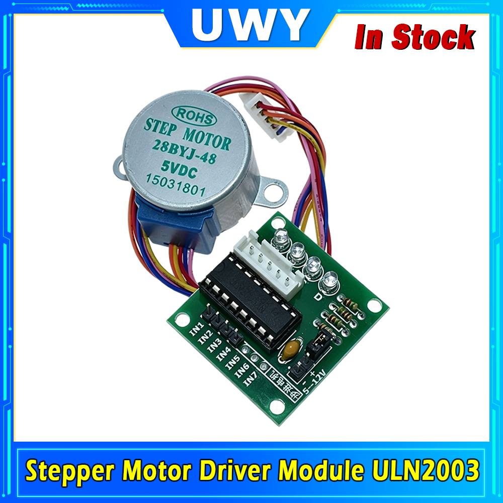 1 ชุด 28BYJ-48 5V มอเตอร์สเต็ป - Uln2003 Driver บทวิจารณ์และราคา