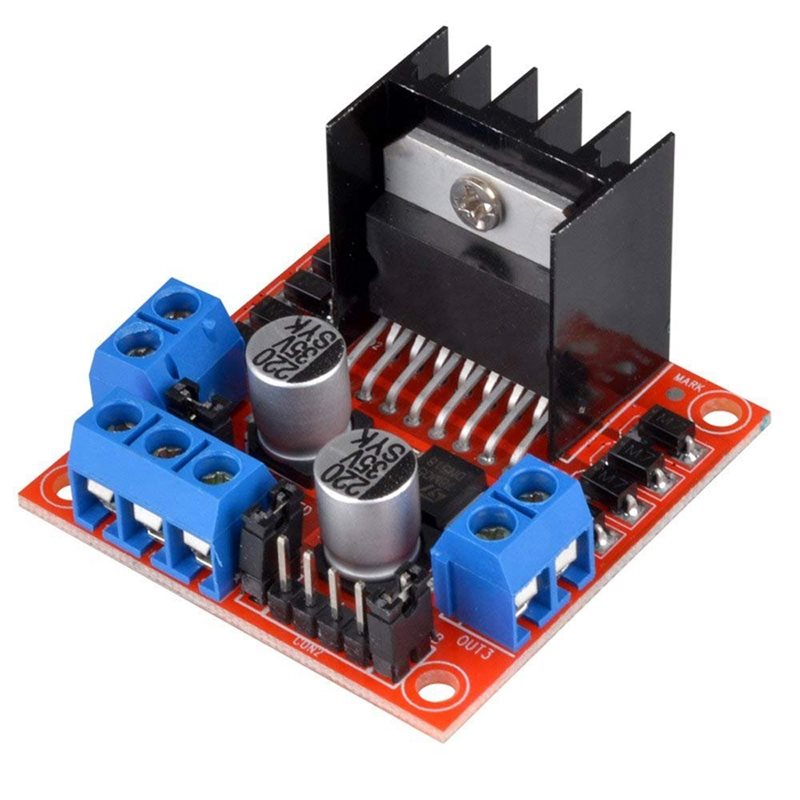บอร์ดควบคุมมอเตอร์ Robot Bread - Motor Driver L298N บทวิจารณ์และราคา