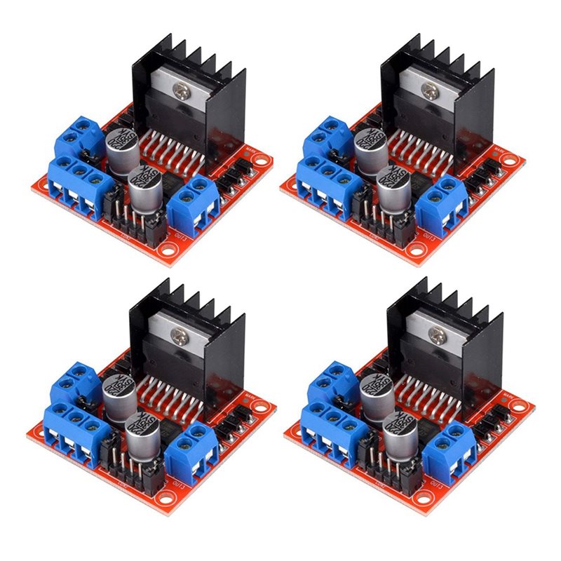บอร์ดควบคุมมอเตอร์ Robot Bread - Motor Driver L298N บทวิจารณ์และราคา