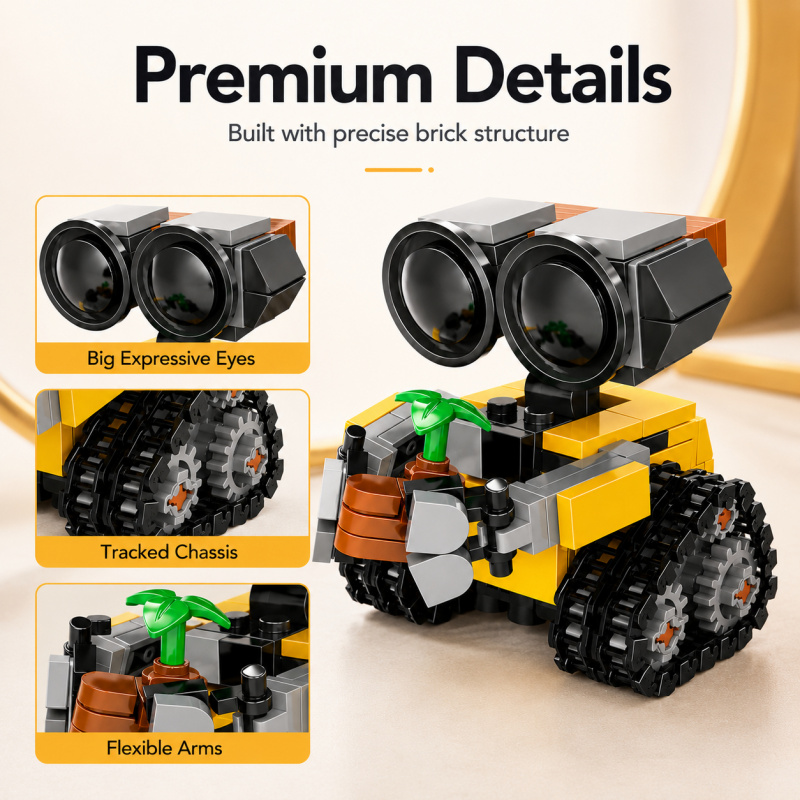 ชุดตัวต่อหุ่นยนต์ขนาดเล็ก, โมเ - Robot Track บทวิจารณ์และราคา