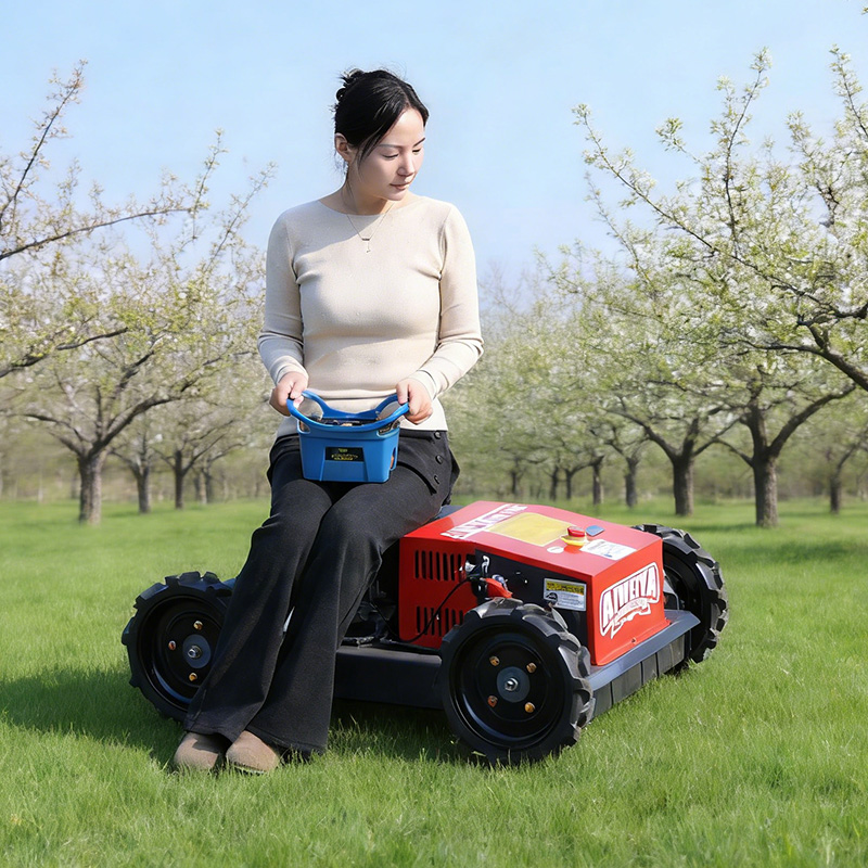เครื่องตัดหญ้าแบบรีโมทคอนโทรลท - Robot Track บทวิจารณ์และราคา