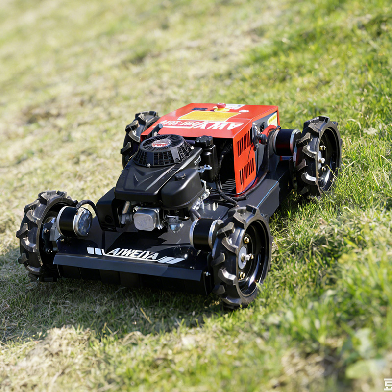 เครื่องตัดหญ้าแบบรีโมทคอนโทรลท - Robot Track บทวิจารณ์และราคา