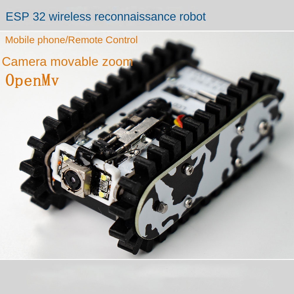 แทรคเตอร์แทรคเตอร์รถถัง RC แทร - Tracked Robot Chassis บทวิจารณ์และราคา