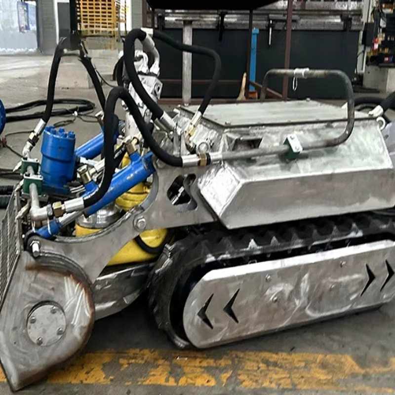 หุ่นยนต์ขุดลอกแบบติดตามพร้อมรี - Robot Track บทวิจารณ์และราคา