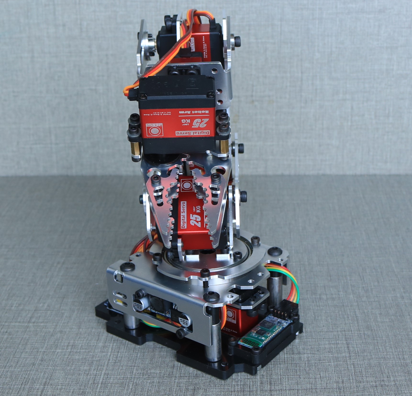 แขนหุ่นยนต์โลหะ 6 แกน ควบคุมผ่ - Robot Gripper Claw บทวิจารณ์และราคา