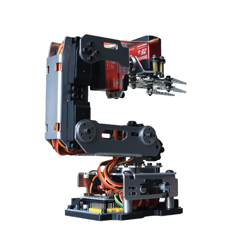 แขนหุ่นยนต์โลหะ 6 แกน ควบคุมผ่ - Robot Gripper Claw บทวิจารณ์และราคา