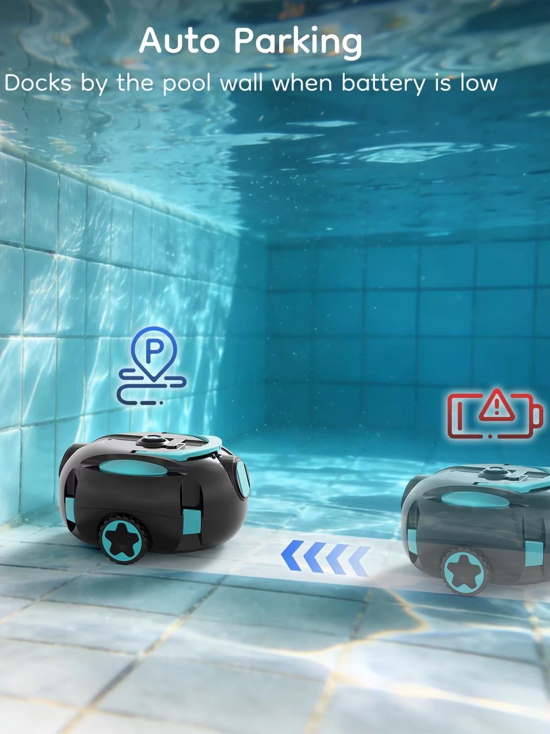หุ่นยนต์ทำความสะอาดสระว่ายน้ำแ - Ros Robot บทวิจารณ์และราคา