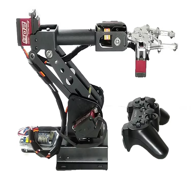 ชุดควบคุมแขนหุ่นยนต์ 6 DOF พร้ - Robot Gripper Claw บทวิจารณ์และราคา
