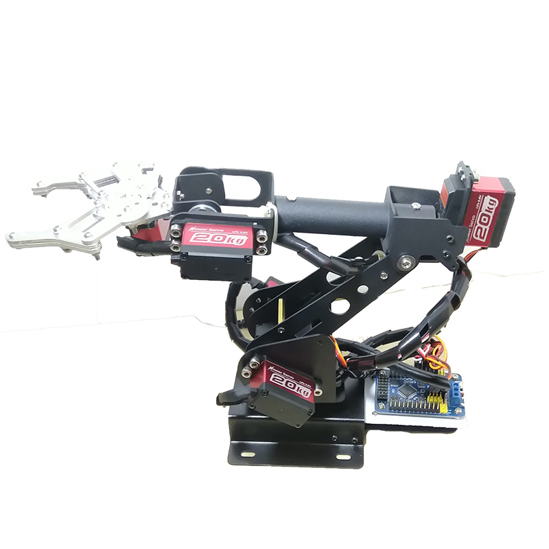 ชุดควบคุมแขนหุ่นยนต์ 6 DOF พร้ - Robot Gripper Claw บทวิจารณ์และราคา