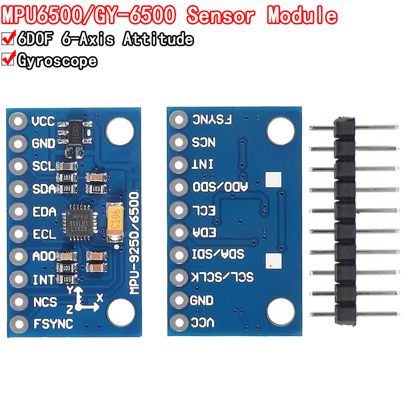 IIC I2C SPI MPU6500 MPU-6500 6 - Accelerometer Mpu6050 บทวิจารณ์และราคา
