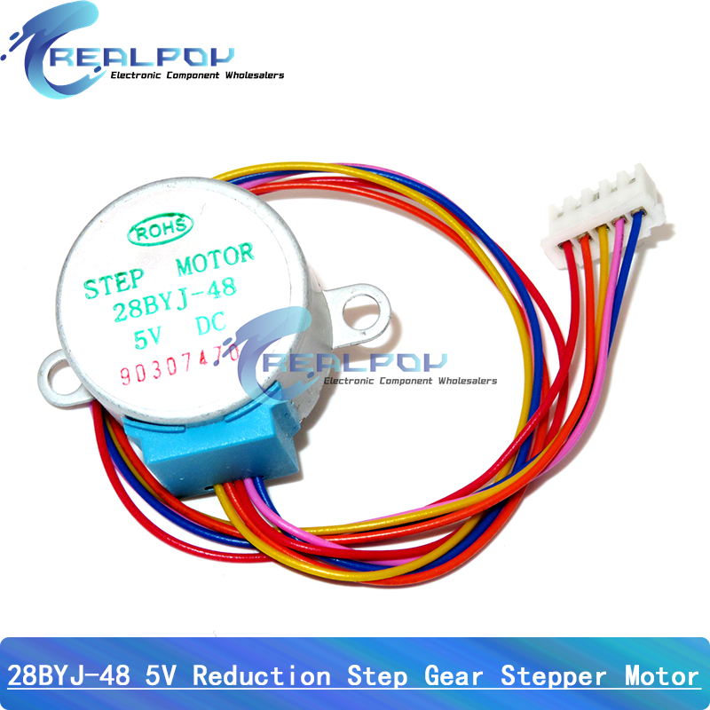 มอเตอร์สเต็ปเปอร์ DC 5V 12V 28 - 28Byj-48 บทวิจารณ์และราคา